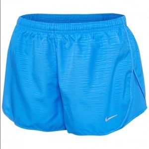 Blue Nike Dri-Fit Athletic Shorts